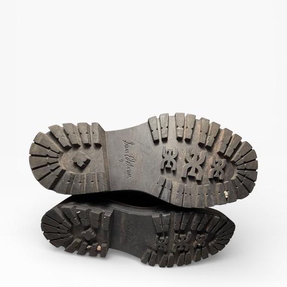 Sam Edelman Laurs Platform Lug Sole Patent Leather Loafers Sz 7 - Picture 8 of 12